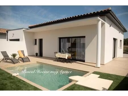 belle villa 110 m2  3 chambres  sur terrain 378 m2