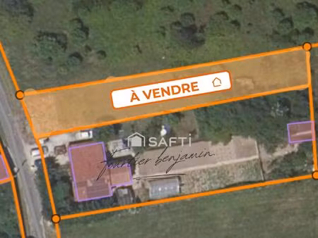 à vendre – terrain à bâtir – secteur calme