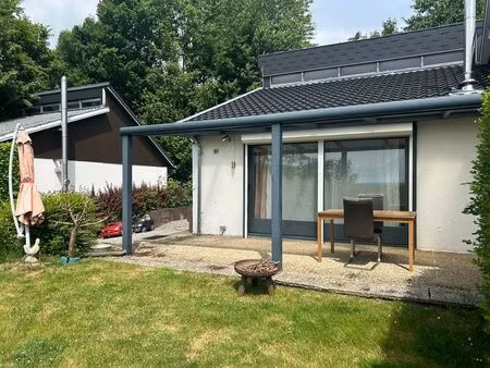 vente privée: bungalow calme avec vue & poêle à bois