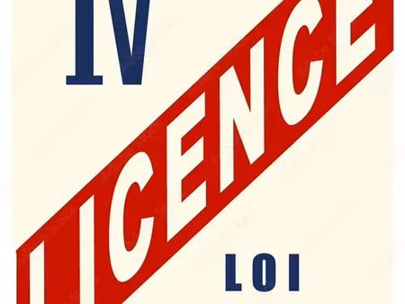 licence iv à vendre crolles (38)