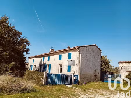 vente maison 9 pièces 244 m² à la brousse (17160)  294 000 €