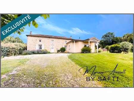 vente maison 7 pièces 176 m² à queaux (86150)  320 000 €