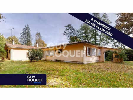 vente maison 7 pièces 213 m² saint-michel-de-rieufret (33720)