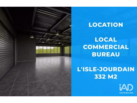 location commerce 332 m² à l’isle-jourdain (32600)
