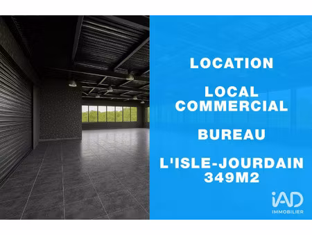 location commerce 349 m² à l’isle-jourdain (32600)