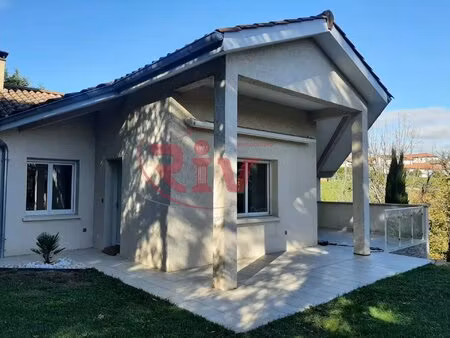 maison meublée de 107 02 m² - garage /jardin - ampuis