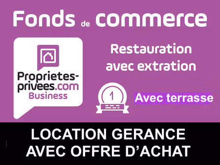 75019 paris : botzaris "exclusivité" location gerance restaurant - 40 couverts plus terras