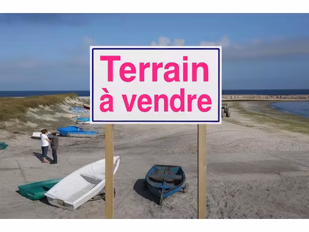 vente terrain à batir 592 m² à guissény (29880)  63 700 €