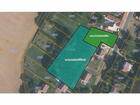 terrain constructible à vendre