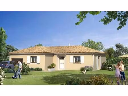 terrain avec maison neuve à vendre