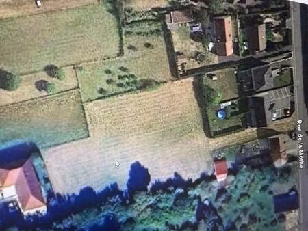 terrain constructible viabilisé à vendre