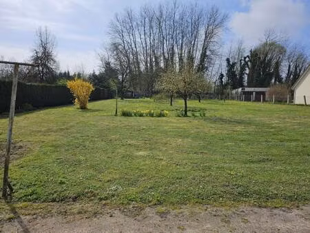 terrain constructible à vendre