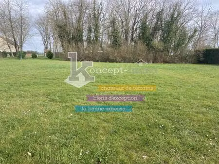 terrain constructible à vendre