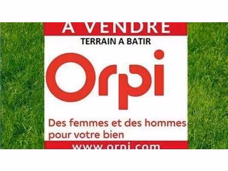 terrain constructible à vendre