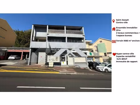 ensemble immobilier 330 m² saint joseph
