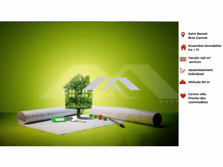 opportunité à saisir ensemble immobilier saint-benoît