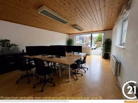 bureau lumineux de +/- 35m² en plein centre de wavre