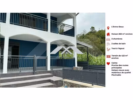 maison neuve 110 m² entre deux