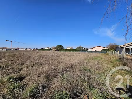 vente terrain à batir 815 m² à montbeton (82290)  89 800 €