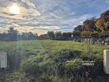 vente terrain 578 m² à héricy (77850)  132 000 €