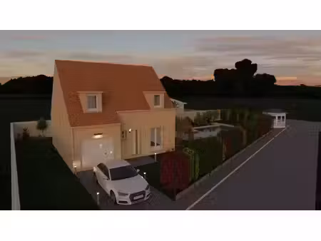 terrain avec maison neuf à vendre