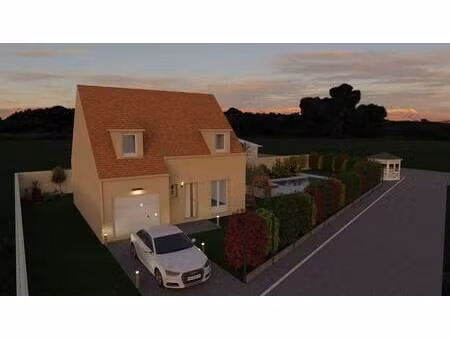 terrain avec maison neuve à vendre