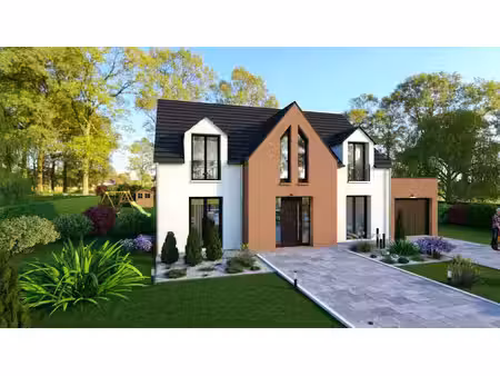 terrain avec maison neuf à vendre