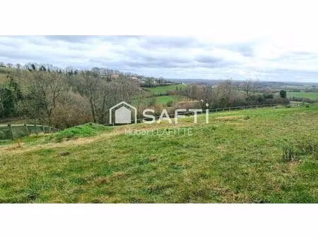 terrain à bâtir 1600m²