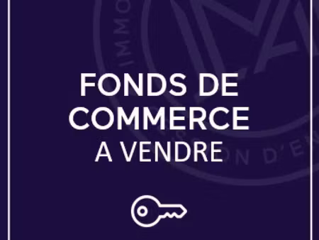 fonds de commerce clé en main snacking / restauration / ép