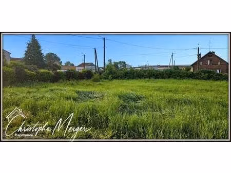 terrain constructible viabilisé à vendre