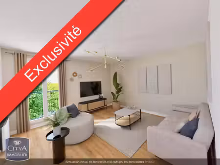 appartement à vendre 3 pièces 63 m² - levroux (36) - 38 000€