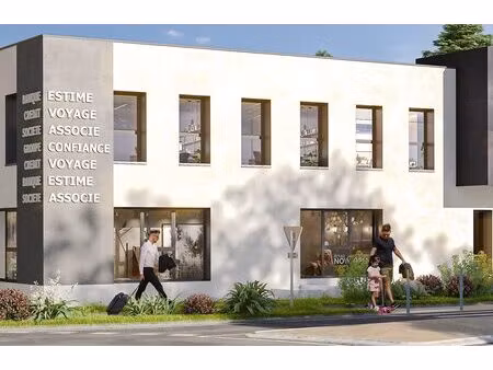 questembert - local commercial de 150m² en vefa