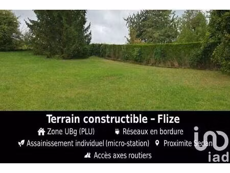 terrain constructible viabilisé à vendre