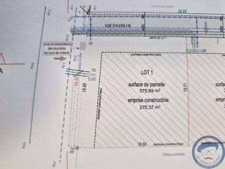 vente terrain à amboise (37400) : à vendre / amboise