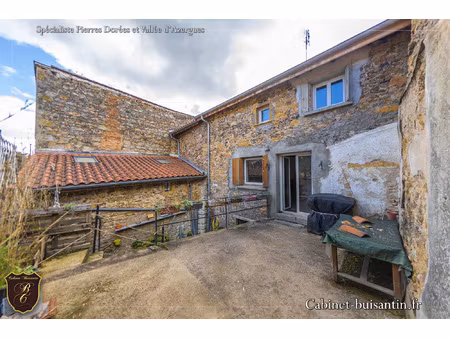 maison en pierres avec terrasse et jardin
