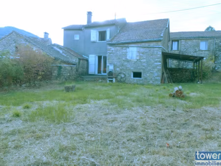 maison de charme avec terrain et remise – vue campagne & mont caroux