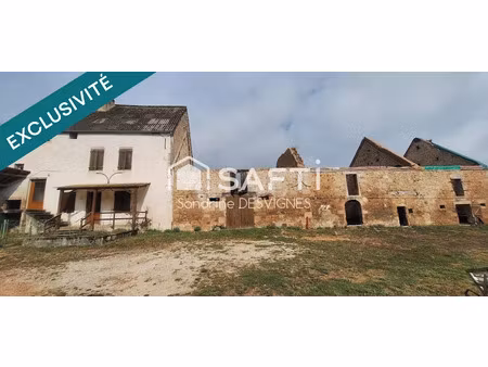 vente maison 6 pièces 127 m² à laizy (71190)  100 000 €