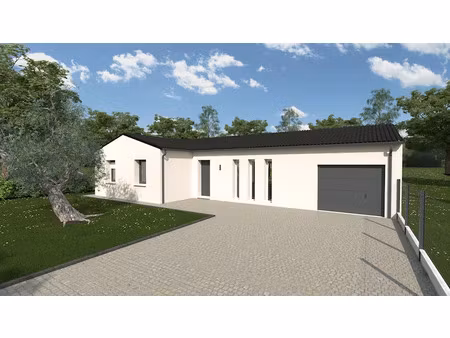 vente maison neuve 6 pièces 102 m² à leignes-sur-fontaine (86300)  162 800 €