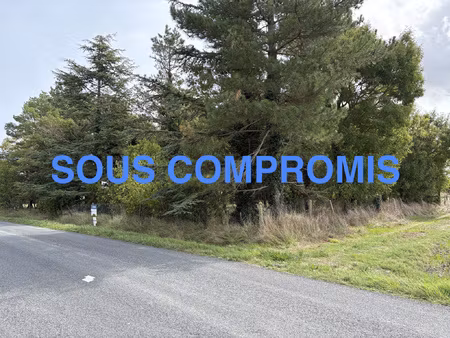 achat terrain 1 476m² semussac 17120