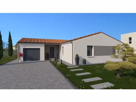 vente maison neuve 6 pièces 108 m² à chapelle-viviers (86300)  171 720 €