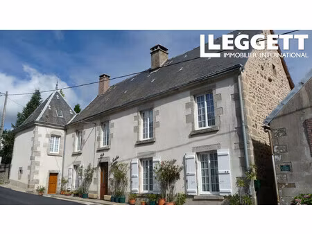 achat maison 6 pièces 190m² blessac 23200