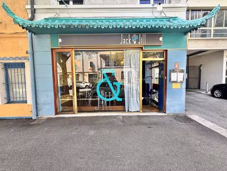 fonds de commerce restaurant -- 135 m2 -- quartier danton