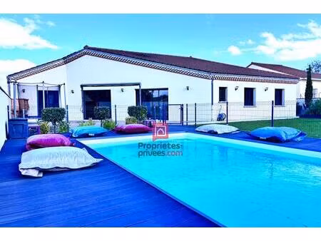 villa 7 pièces 180 m2 avec piscine et dépendance de 80m² à saint georges sur allier