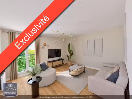achat appartement 3 pièces 63m² levroux 36110
