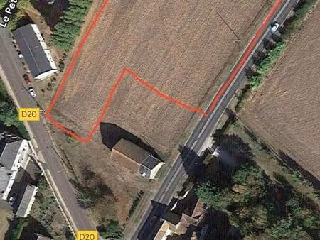 terrain constructible à vendre