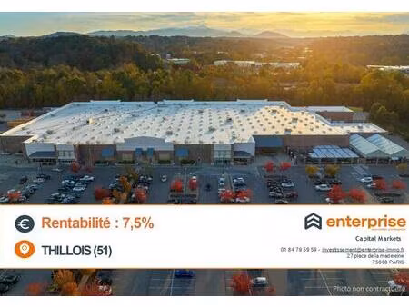 vente commerce 800 m² thillois (51370)