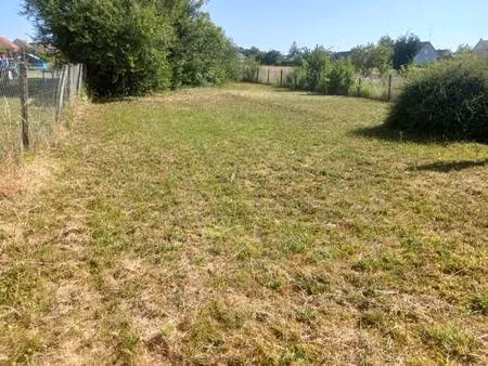 terrain constructible à vendre