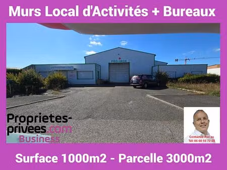 secteur dreux 28 - locaux d'activite avec bureaux 1.000 m²