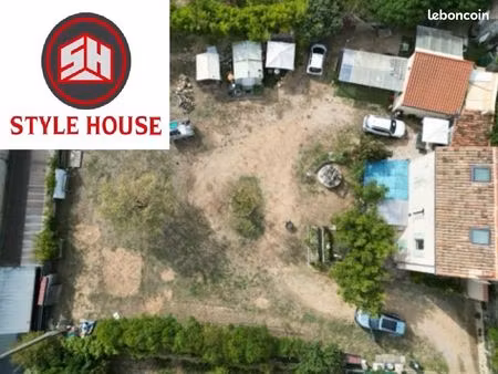 terrain roquevaire 500m²