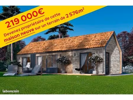 chalet 3 pièces 42 m²